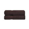 black bath sheet