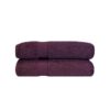 purple bath sheet