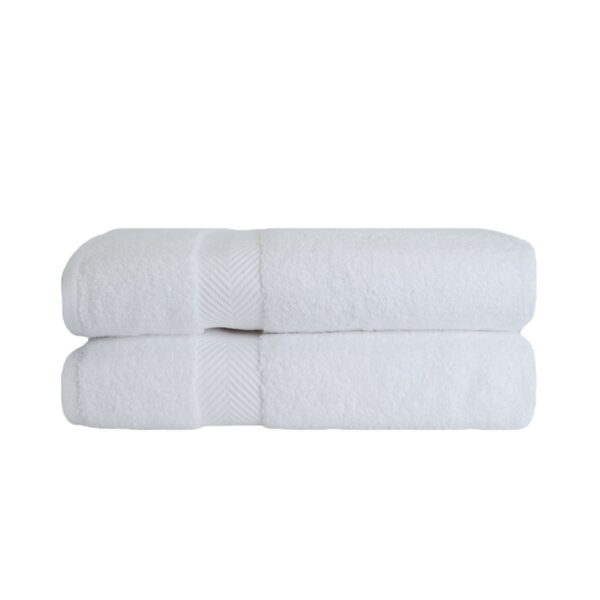 white bath sheet