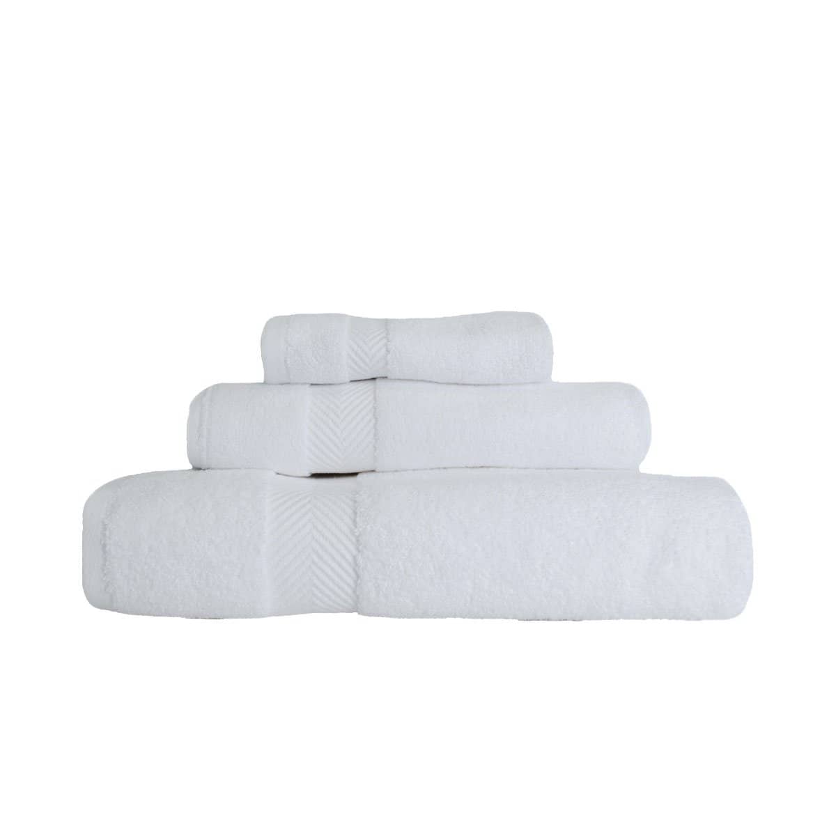 Zero-Twist Smart-Dry Combed Cotton 6-Piece Bath Towel Set