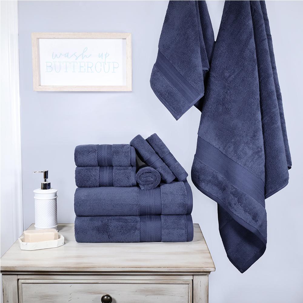 Superior Premium Turkish Cotton Assorted 6-Piece Towel Set