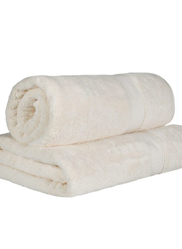Superior Premium Egyptian Cotton 2-Piece Absorbent Bath Sheet Set - Image 6