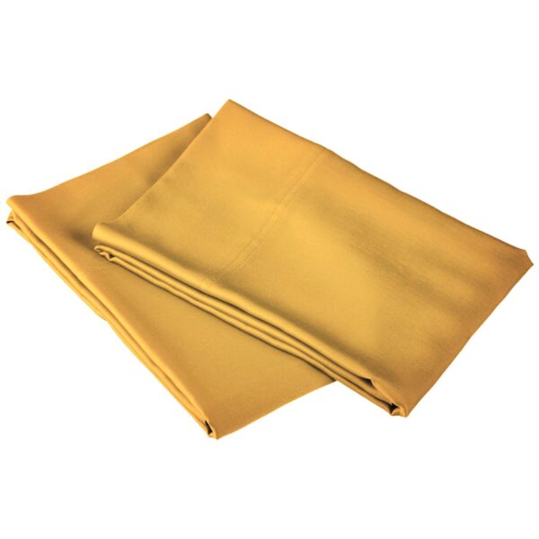 gold pillowcase