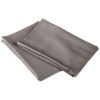 grey pillowcase