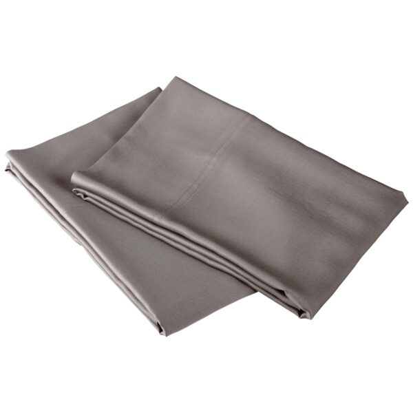 grey pillowcase