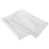 white pillowcae