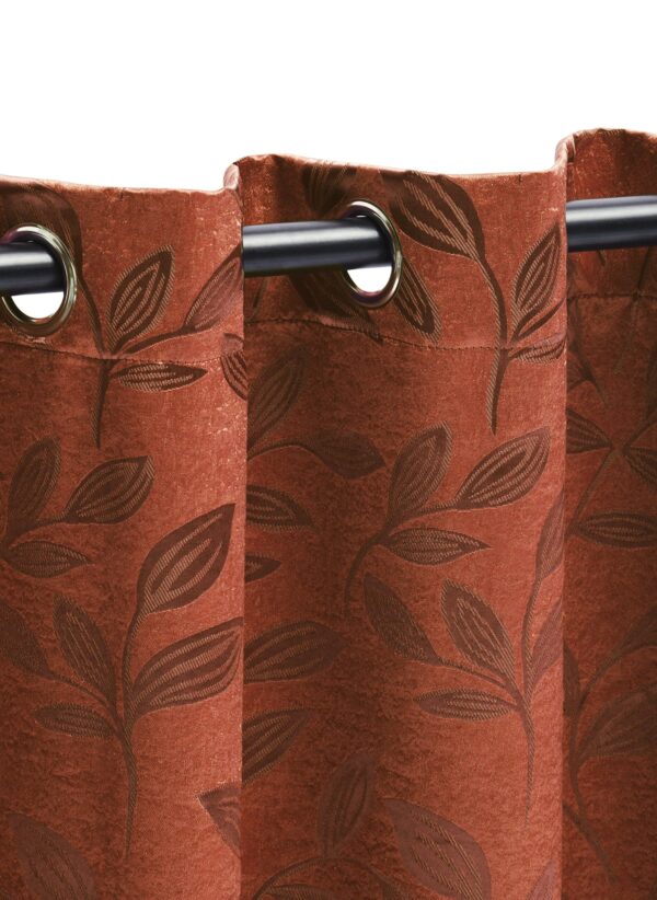 antiue copper blackout curtains