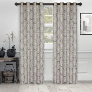 semi sheer curtain