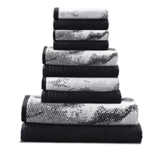 black marble towel sets